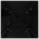 Parq 60in Round Dining Table Black