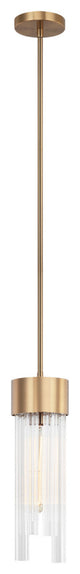 Matteo Lighting C66901AG Pendant, Aged Gold Brass Finish