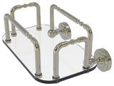 Dottingham Wall Mounted Guest Towel Holder, Polished Nickel