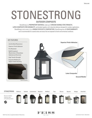 Generation Lighting 1-Light Outdoor Lantern