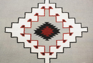 Noori Rug Handmade Flatweave Navi Silver/Black Rug