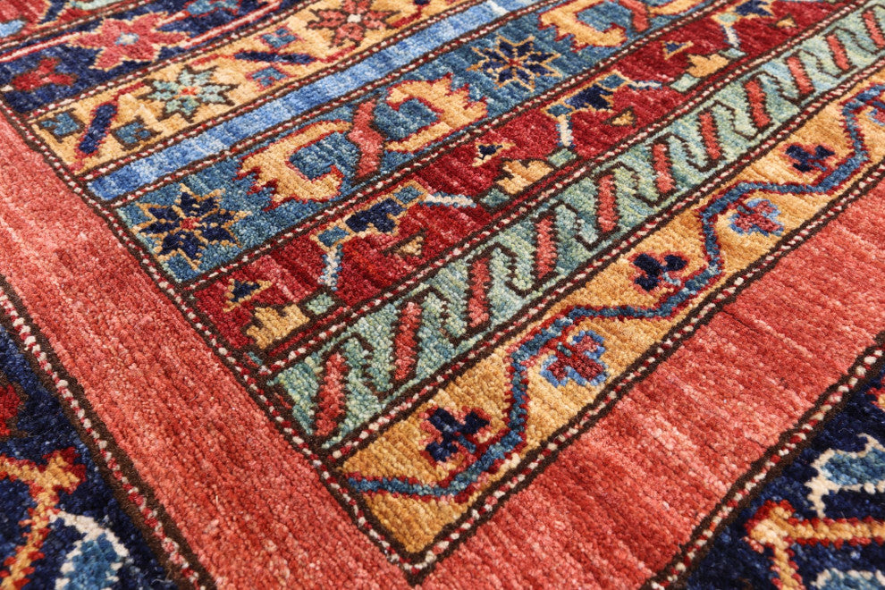 5' 3" X 7' 11" Handmade Shall Persian Gabbeh Rug Q11151