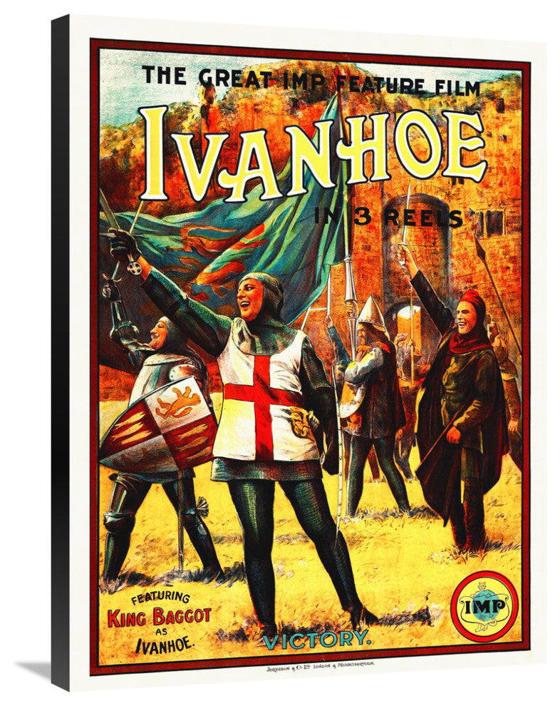 "Ivanhoe" Stretched Canvas Giclee by Hollywood Photo Archive, 24x32"