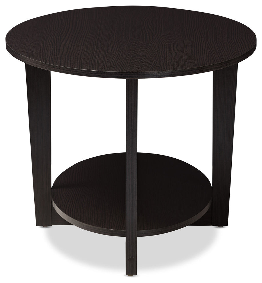 Jacintha Modern and Contemporary Wenge Brown Finished Coffee Table