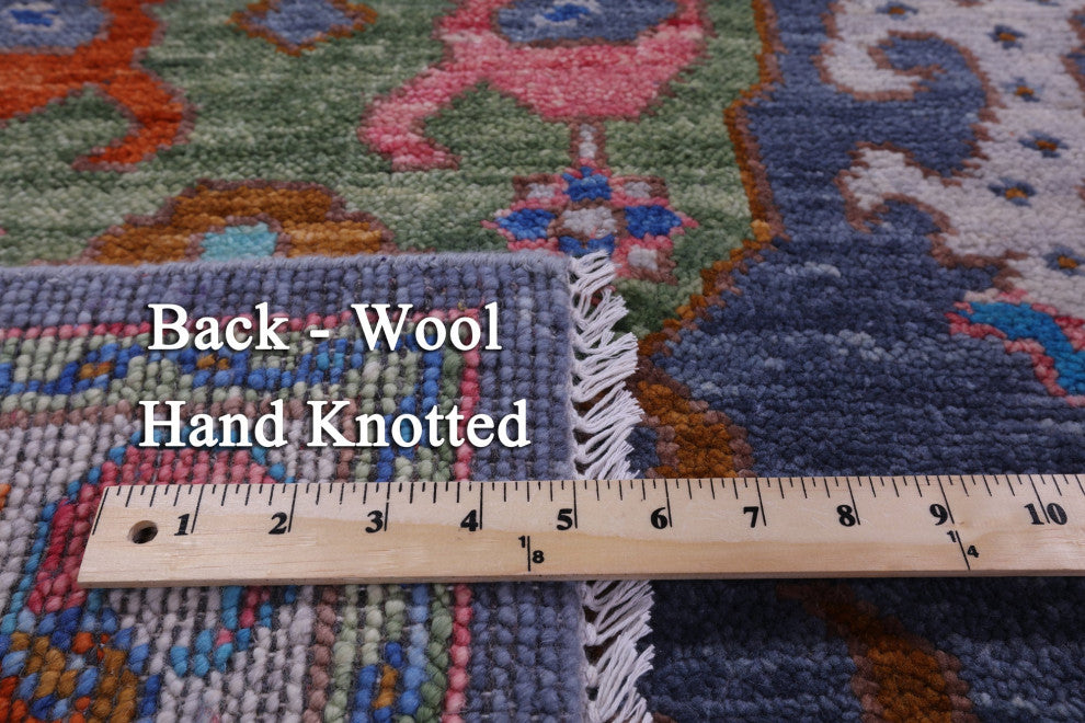 8' 2" X 10' 6" Turkish Oushak Handmade Wool Rug - Q15478