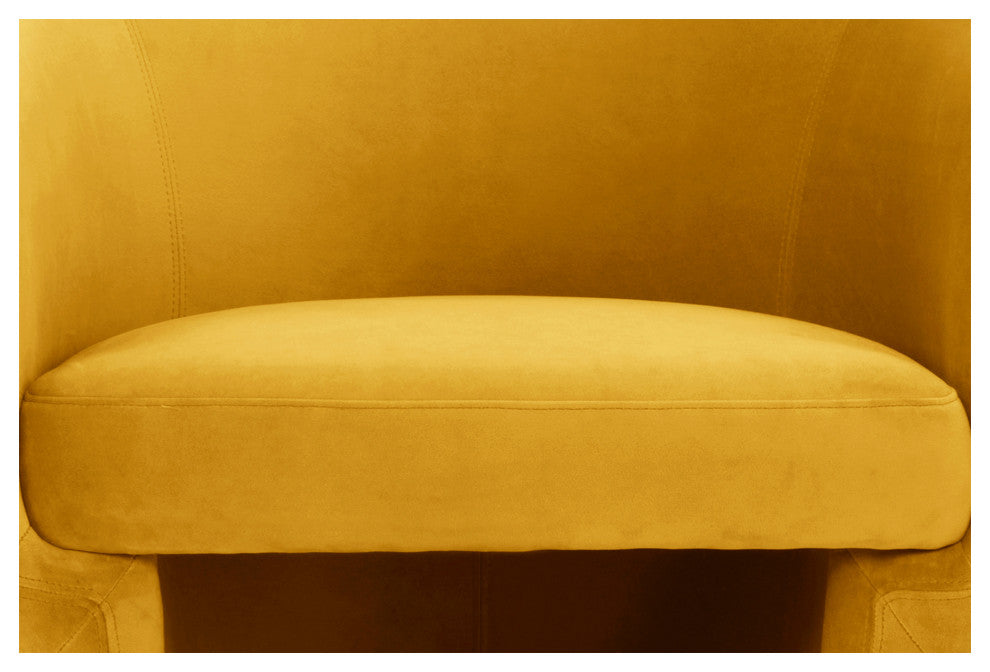 Retro Franco Chair Mustard - Yellow