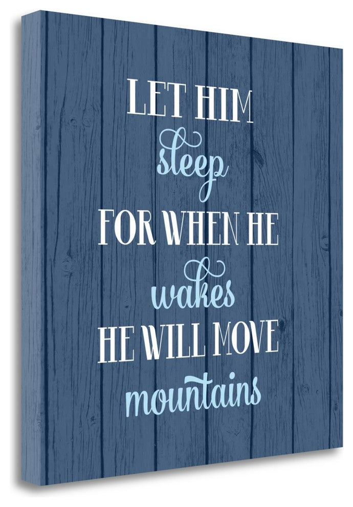 "Let Him Sleep" By Tamara Robinson, Giclee Print on Gallery Wrap Canvas