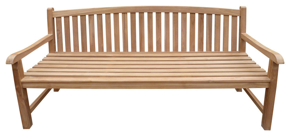 Seven Seas Teak Oval Bench