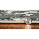 KAS Luna 7121 Silver Charcoal Eclipse Area Rug, 5'x8'
