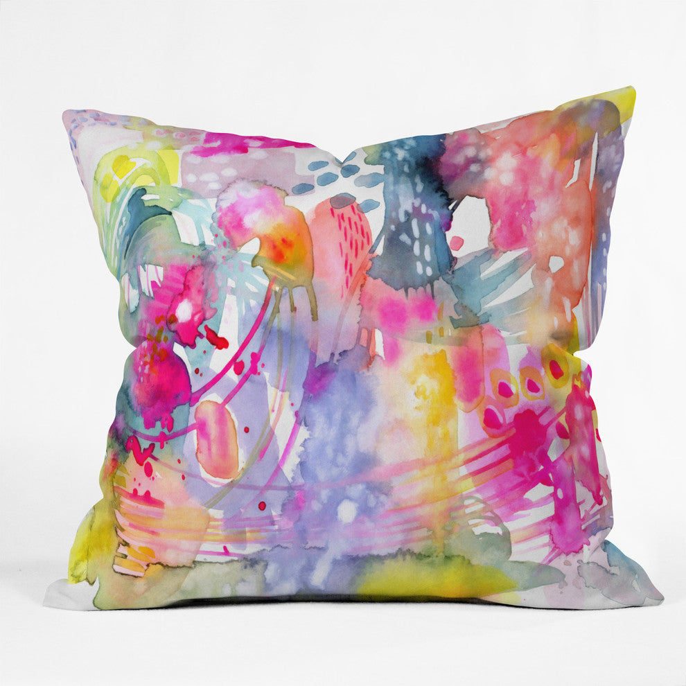 Stephanie Corfee Color Chaos Throw Pillow