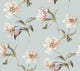 Blue & Pink Large Parrot Tulip Peel & Stick Wallpaper