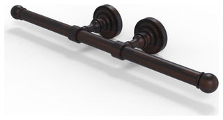 Dottingham Double Roll Toilet Tissue Holder, Venetian Bronze