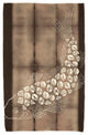 Fish Pool, Animal Print Beach Towel, Brown