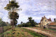 Camille Pissarro The House of Monsieur Musy Louveciennes Wall Decal