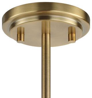 Uttermost Cret 12 Light Brass Chandelier