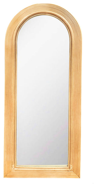 Tanya Floor Mirror, Natural