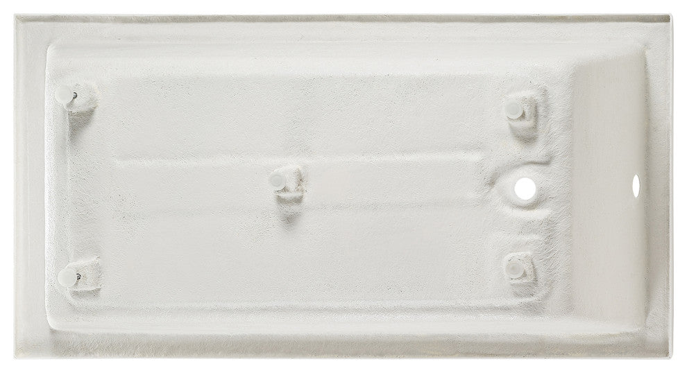 Voltaire Acrylic With Integral Tile Flange, 66"x32", Right Hand Drain