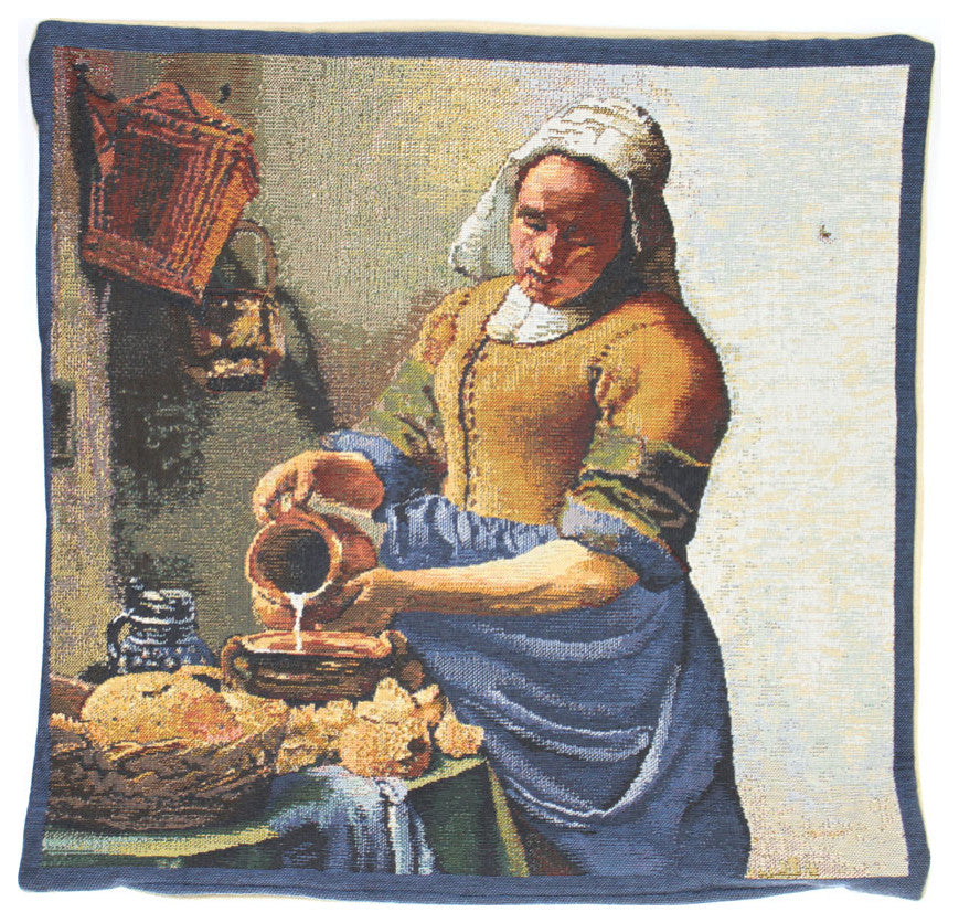 Servant Girl I Decorative Couch Pillow Cover