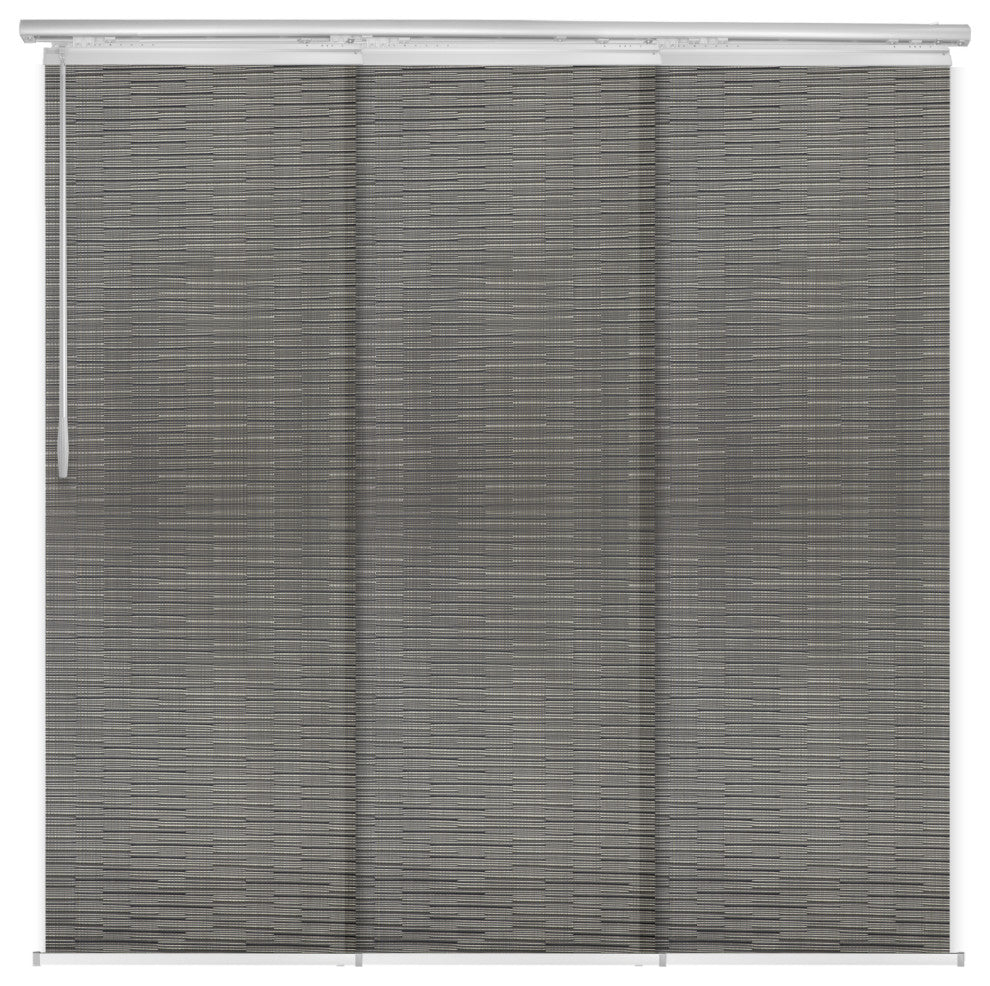 Kato 3-Panel Track Extendable Vertical Blinds 36-66"W