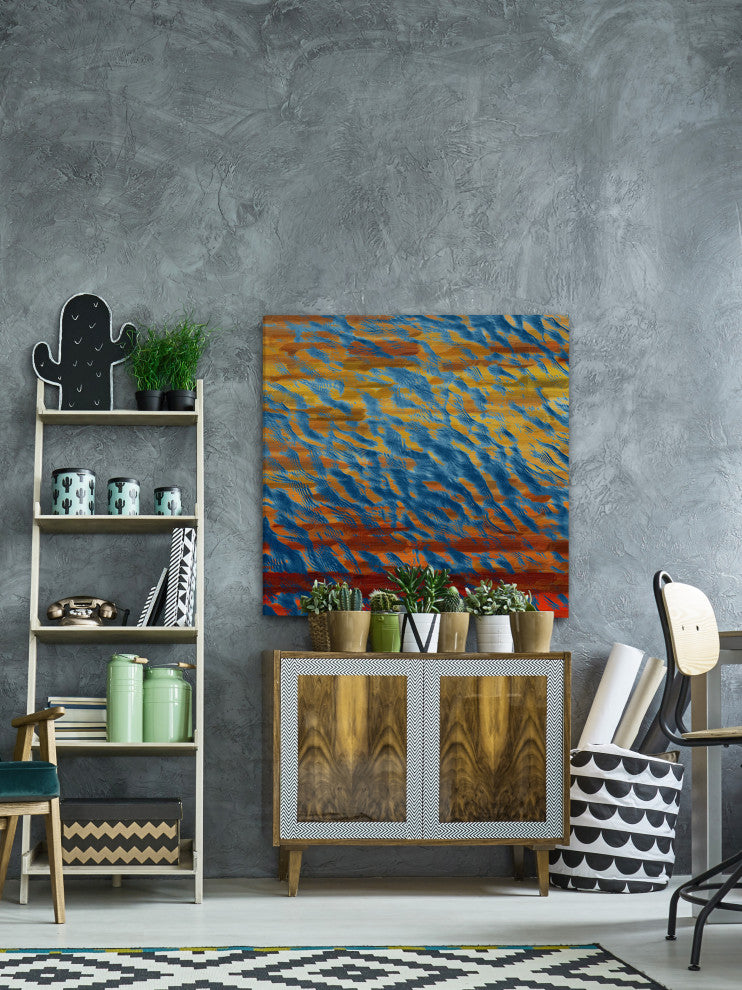 "Treasure Coast" Print on Canvas, 24"x24"