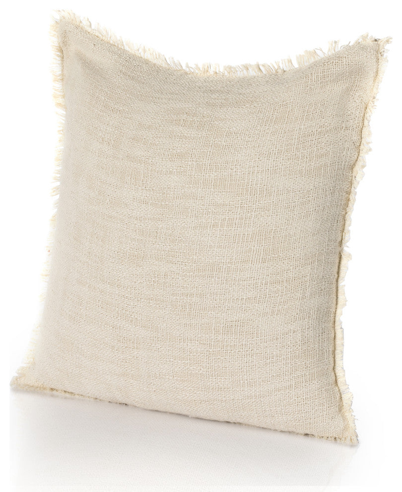 Tharp Outdoor Pillow-Natural Crm-20"x20"
