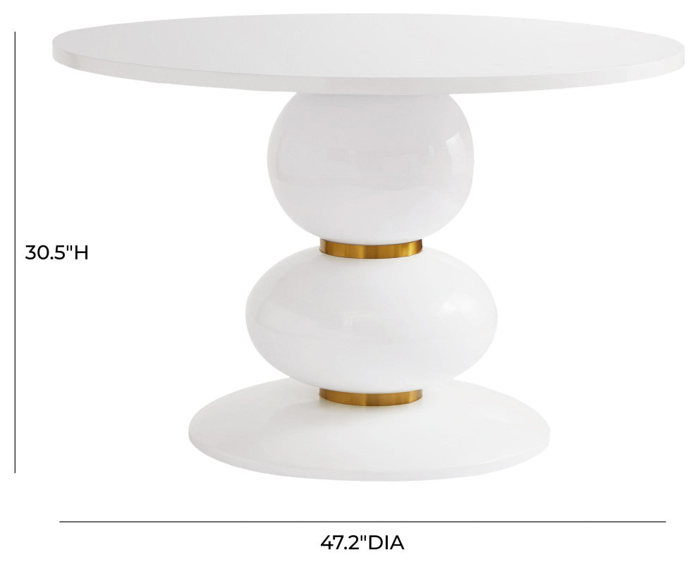 Arianna 48" Round Dinette Table