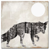 Color Bakery 'Going Wild VII' Canvas Art, 18x18