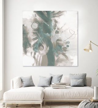 Down the River Abstract II - 72 x 72 by Dan Meneely