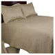 Ancient Coin Polyester Sateen Quilt and Sham Set