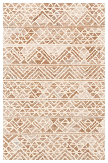 Surya Tahoma TMO-1000 5'x7'6" Rug, Camel/Cream/Taupe