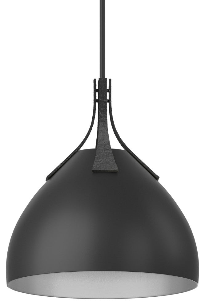 Summit Pendant, Black Finish, Black Accents, Standard Overall Height