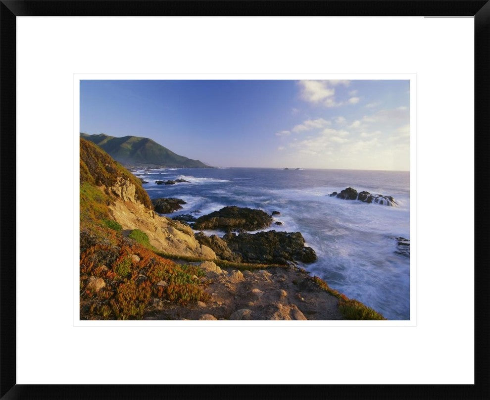 Coastline, Big Sur, Garrapata State Beach, California, 22"x18"