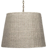 Willow Seagrass 2-Light Chandelier