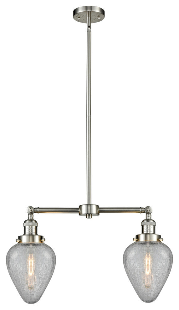 Innovations Lighting 209 Geneseo Geneseo 2 Light 21"W Linear - Antique Copper /