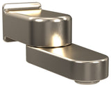 Fold Away Tub Spout with Diverter, Brushed Nickel