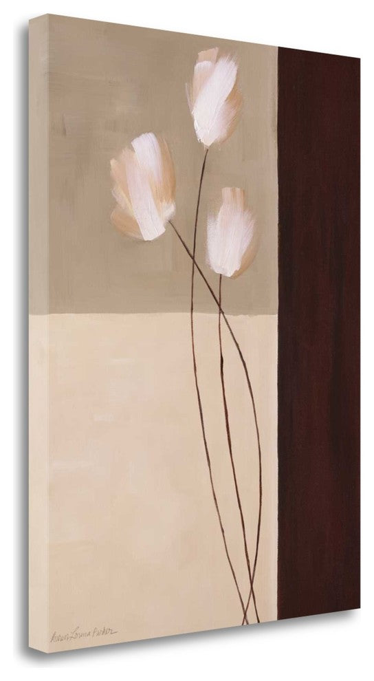 "Floral Whispers I" By Karen Lorena Parker, Giclee Print on Gallery Wrap Canvas