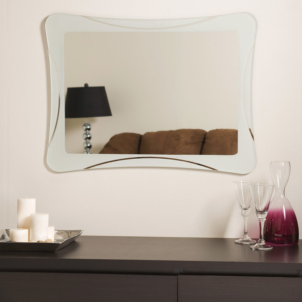 Frameless Shapes Mirror