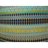 Plutus Alpenglow Turquoise Handmade Throw Pillow, (12" x 25")