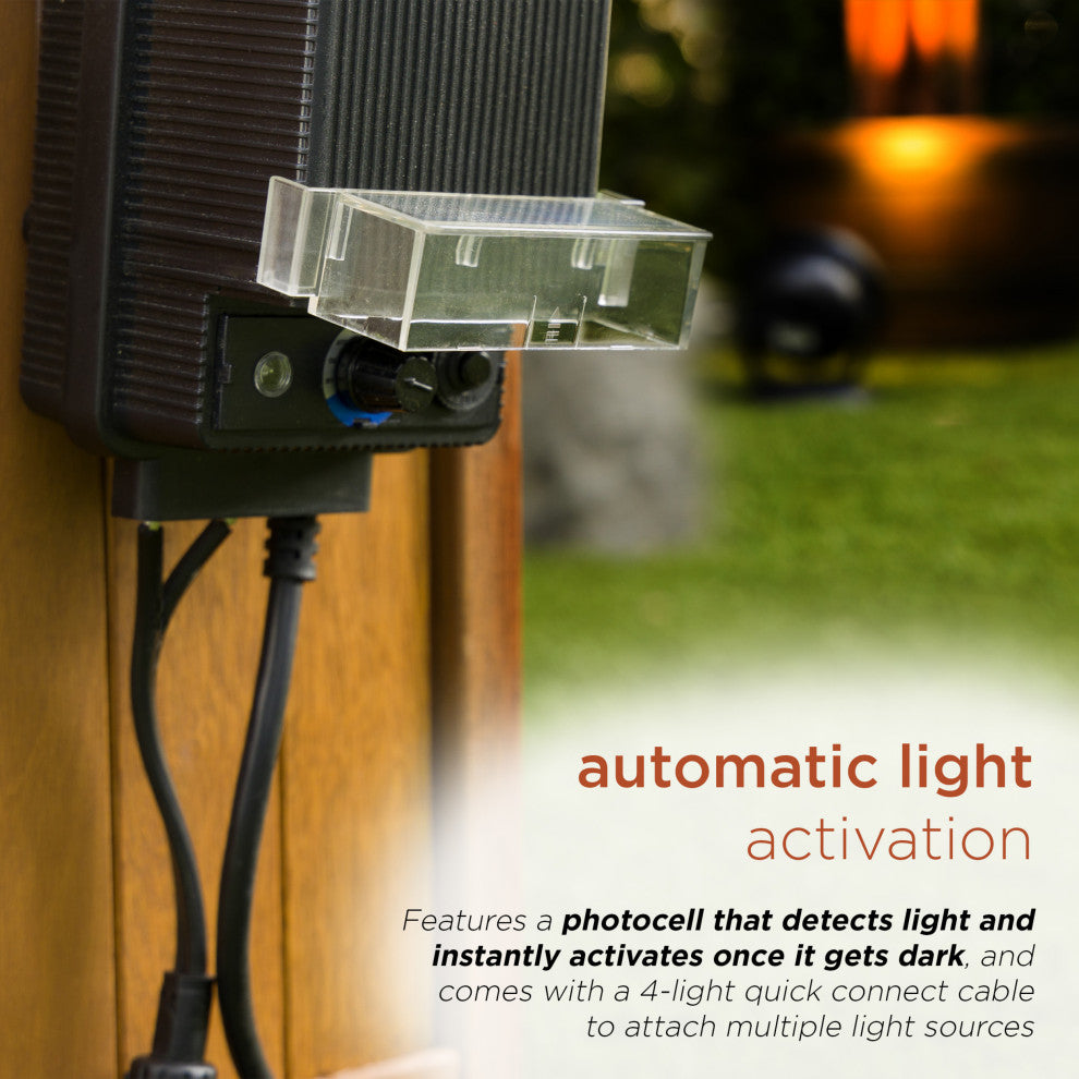 60-Watt Transformer With Photo Cell and Timer
