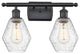 Innovations 516-2W-BK-G654-6 2-Light Bath Vanity Light, Matte Black