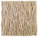 Uttermost 04352 Gathered Teak Square Bleached Wood Wall Decor