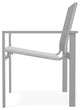 Tribeca Sling Outdoor Stackable Armchair, Alloy/Graphite
