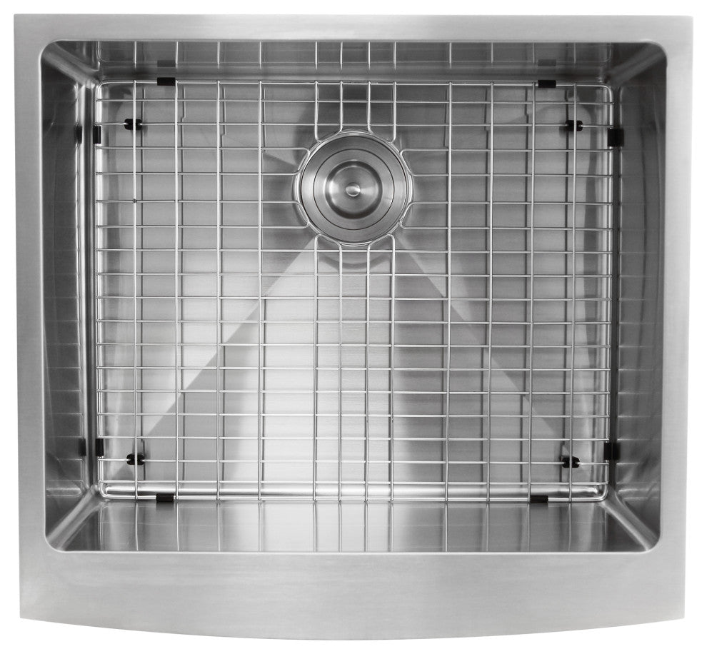 Nantucket Sinks 24" Pro Series Apron Farmhouse Stainless Steel Kitchen Sink