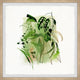 "Diverse Plants" Framed Painting Print, 18x18
