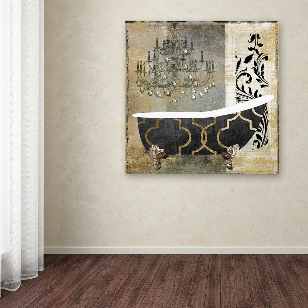 Color Bakery 'Paris Bath II' Canvas Art, 18x18