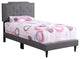 Starlight All in One Bed, Light Gray, Twin