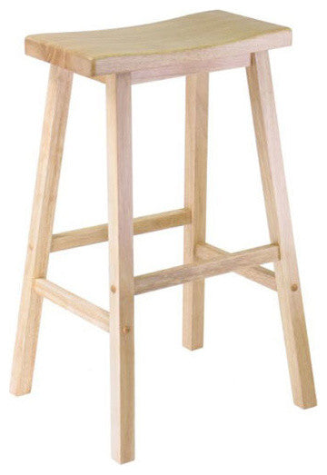 Satori 24" Saddle Seat Bar Stool Beech