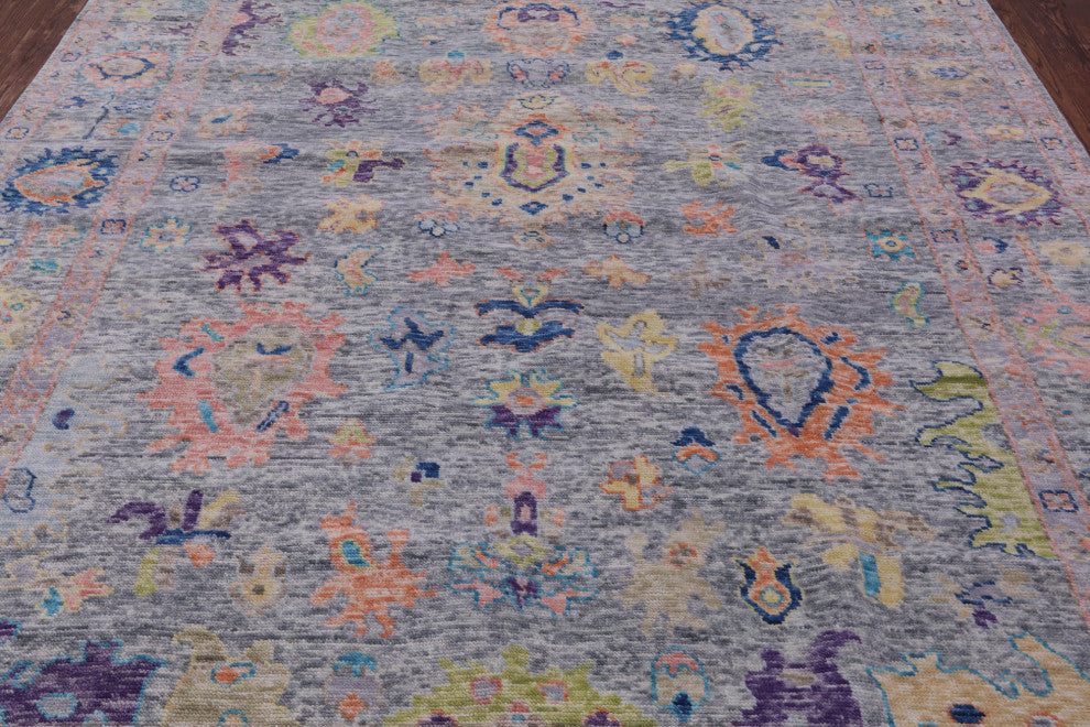 8' 4" X 10' 0" Turkish Oushak Handmade Wool Rug - Q16044