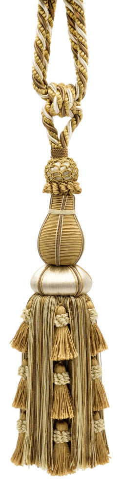 Alexander Collection Large Tassel Tieback, Color# LX01 [Sold Individually]