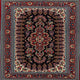 Ahgly Company Indoor Square Traditional Area Rugs, 7' Square